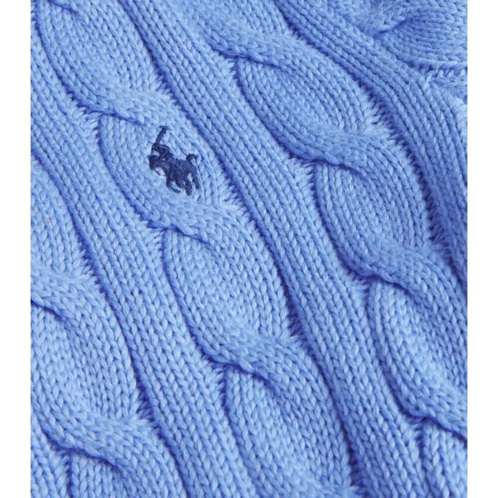 Polo Ralph Lauren Women Cable-Knit Cotton Crewneck Classic Cardigan Size XS - Picture 5 of 7
